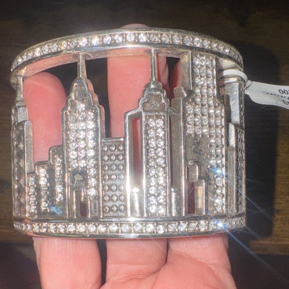 Brighton Silver New York City Skyline Bracelet